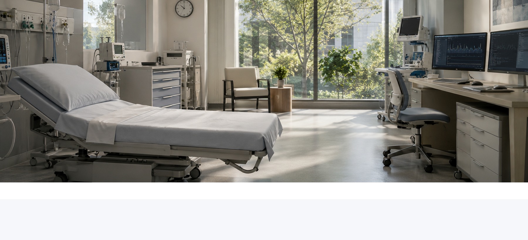 Clinical evaluation room at UC Davis Health